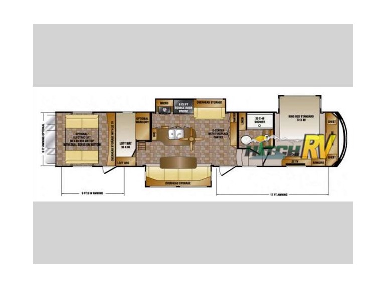 2015 Crossroads Rv Elevation TF-38BY Brickyard