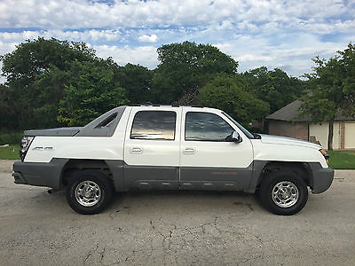 Chevrolet : Silverado 2500 AVALANCHE 2500 LT 4X4 2002 avalanche 2500 4 x 4 8.1 liter big block power loaded leather sunroof