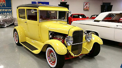 Ford : Model A MODEL A 1929 ford model a street rod all steel body and fenders complete restoration