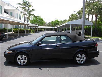Saab : 9-3 2dr Convertible SE 1 st 3999 buys florida car 91 k miles 5 speed manual over 80 pictures wholesale