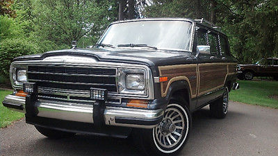 Jeep : Wagoneer GRAND 1989 jeep grand wagoneer with 76 500 actual miles in beautiful condition