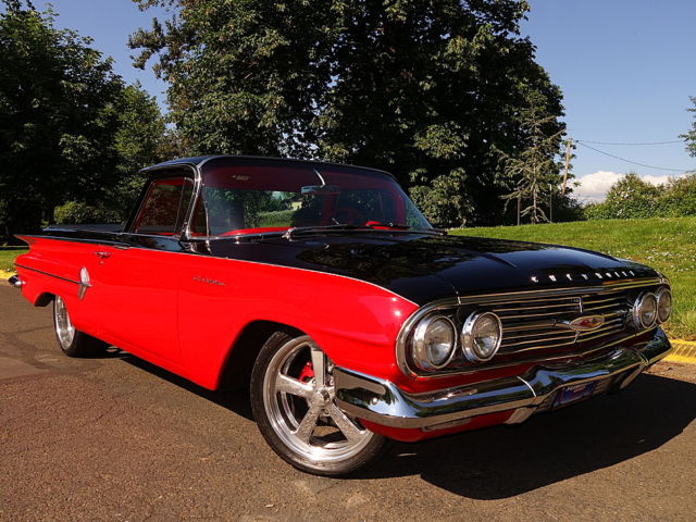 Chevrolet : El Camino 1960 chevrolet el camino red black 350 v 8 700 r 4 ps 4 wpdb