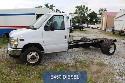 Ford : E-Series Van Base Cutaway Van 2-Door 2008 used e 450 chassis flatbed box delivery dually diesel automatic f 350 6.0