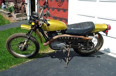 Kawasaki : Other 1973 kawasaki motorcycle 350 cc with 9 689 miles motor not running not turning