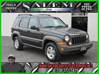 Jeep : Liberty 4dr Sport 4WD 2006 4 dr sport 4 wd used 3.7 l v 6 12 v automatic 4 wd suv