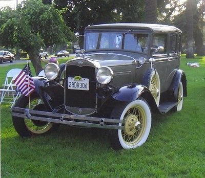 Ford : Model A Slant, Town Sedan Ford Model-A 1931 Slant, Town Sedan show winner