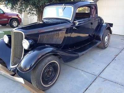 Ford : Other Coupe 1933 ford 5 window coupe barn find