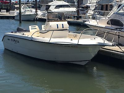 1999 sea-pro sea era 21 foot center console with 175hp Johnson and trailer mint