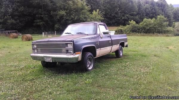 1984 Chevy Silveraldo k10