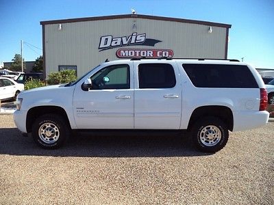 Chevrolet : Suburban 6.6 LMM 4WD 2500 4 x 4 3 4 ton duramax turbo diesel 6 spd allison nav sunroof dvd htd leather