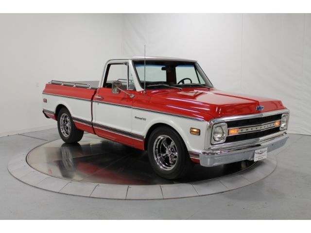 Chevrolet : C-10 Numbers Matching! Chevy 350 w/ 350 Turbo Transmission - Red & White 2-Tone Paint