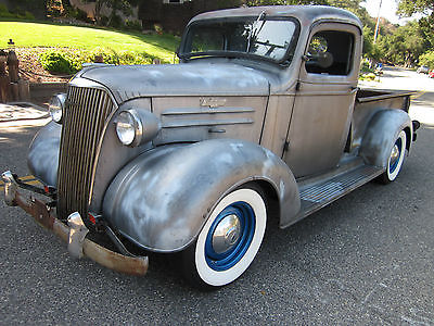 Chevrolet : Other Pickups pickup 1937 chevy pickup hotrod all original and complete w rebuilt 283 v 8