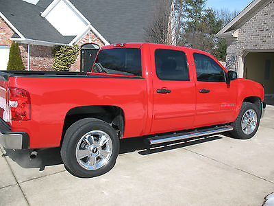 Chevrolet : Silverado 1500 LT Crew Cab Pickup 4-Door Indy Pace Red with black leather interior; crew cab