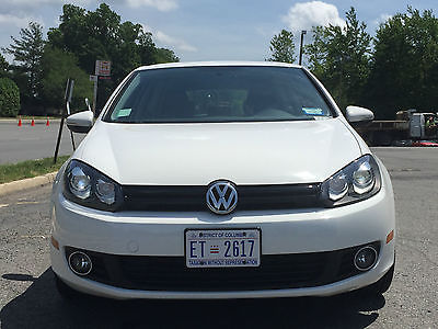 Volkswagen : Golf TDI Hatchback 2-Door Candy White 2010 VW Golf TDI Diesel 2-door Automatic