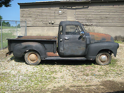 Chevrolet : Other Pickups 1/2 Ton   1950 chevy 1 2 ton truck 5 window true barn find
