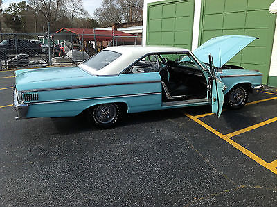 Ford : Galaxie 500 1963 ford galaxie 500 2 door fastback 352 v 8 automatic two tone paint