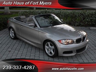 BMW : 1-Series 135i Convertible Ft Myers FL We Finance & Ship Nationwide Premium Pkg Bluetooth Satellite Leather Xenons