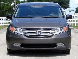 Honda : Odyssey FLORIDA CLEAN-BACK UP CAM-PARK ASST-SUNROOF-NAV-3RD ROW-LEATHER-DVD-NONE NICER