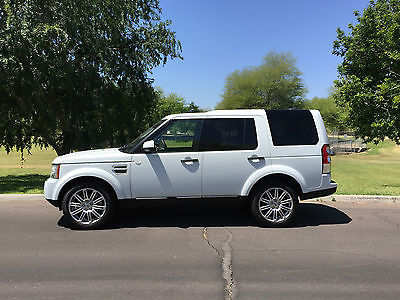 Land Rover : LR4 LUX 2013 land rover lr 4 hse lux nav rear dvd 3 rd row seat 3 roofs 20 fac wheels