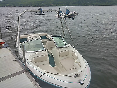 1995 Sea Ray 175 Boat w/ 3.0 Mercuriser Wakeboard tower Open Bow