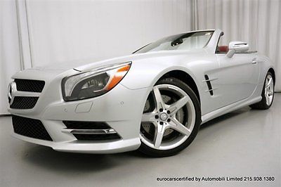 Mercedes-Benz : SL-Class SL550 2014 mercedes benz sl 550 only 2 000 miles like new pano roof amg sport package