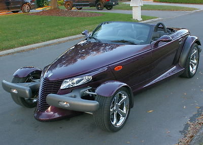 Plymouth : Prowler TWO OWNER - PERFECT - 15K MILES IMMACULATE TWO OWNER BEAUTY -1999 Plymouth Prowler Convertible - 15K MI