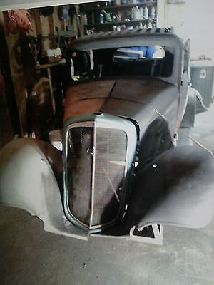 Chevrolet : Other 2 DR 1935 chevy 2 door sedan hot rod rat rod custom builder