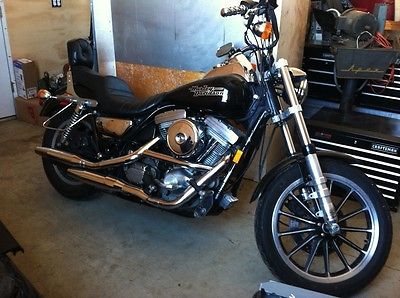 Harley-Davidson : FXR 1994 harley davidson fxr black