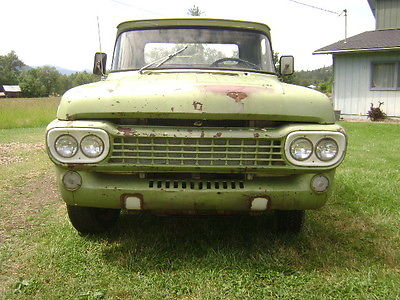Ford : F-100 Pick-up 1958 ford f 100 swb