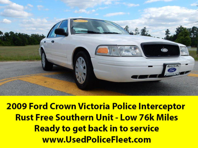 Ford : Other 4dr Sdn Stre 2009 ford crown victoria police interceptor in augusta ga