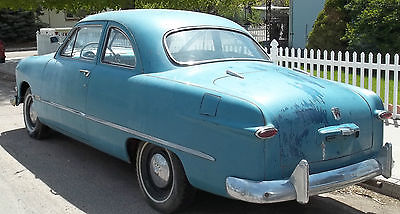 Ford : Other custom 1950 ford coupe v 8 3 speed