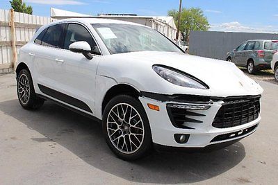 Porsche : Other Macan S 2015 porsche macan s repairable fixable project save rebuilder damaged wrecked