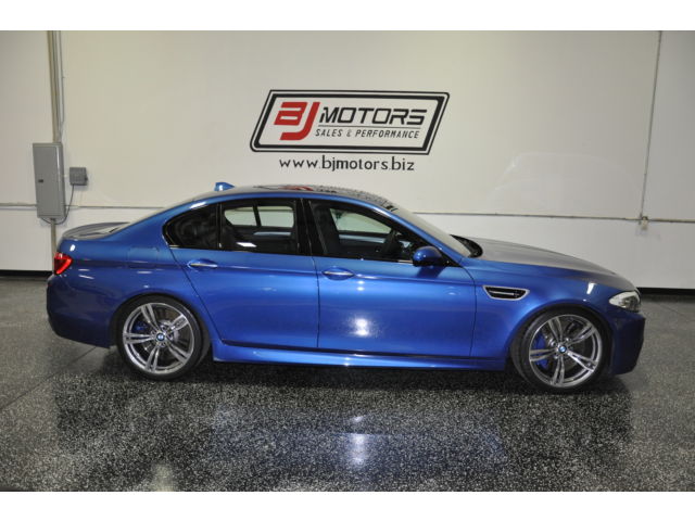 BMW : M5 4dr Sdn 2013 bmw m 5 monte carlo blue one owner performance mods super nice