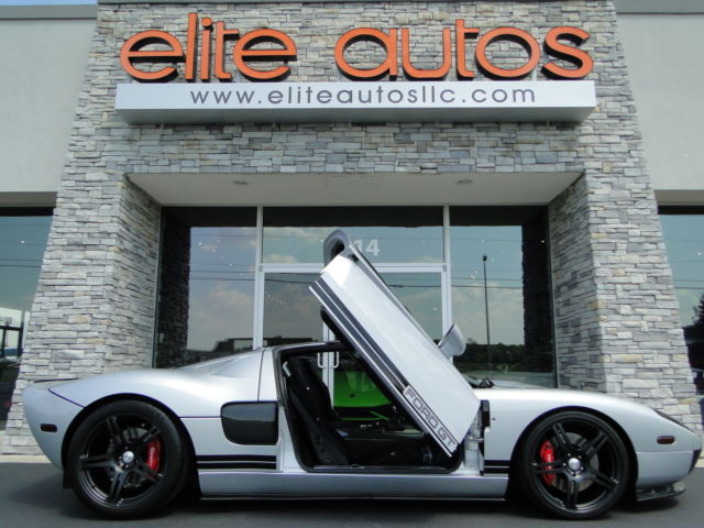 Ford : Ford GT GT40  GT 40 FORD GT TWIN TURBO Navigation LOADED WITH CARBON FIBER Rare  BUTTER FLY DOORS