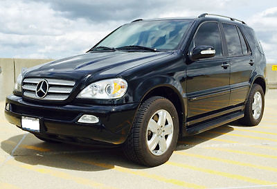 Mercedes-Benz : M-Class ML500 4Matic AWD Excellent condition.  Only 48,500 miles!!!  Accident-free.  Black/Black