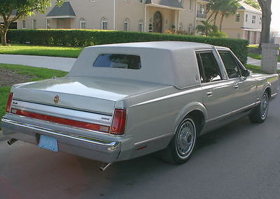 Lincoln : Town Car AHA FORMAL - FLORIDA - 44K MI TWO OWNER SPECIAL EDITION - 1988 Lincoln AHA Formal Towncar  -  44K ORIG MI