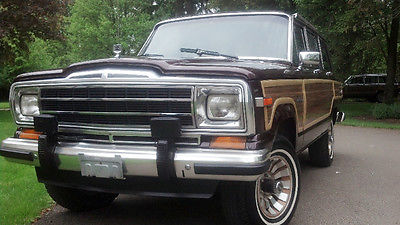 Jeep : Wagoneer Grand 1987 jeep grand wagoneer only 90 584 actual miles w thousands recently invested