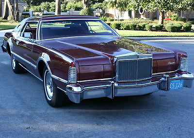 Lincoln : Mark Series MARK IV -RARE PUCCI ORIGINAL ELEGANT ORIGINAL DESIGNER SERIES - 1976 Lincoln Mark IV Pucci -  60K ORIG MI