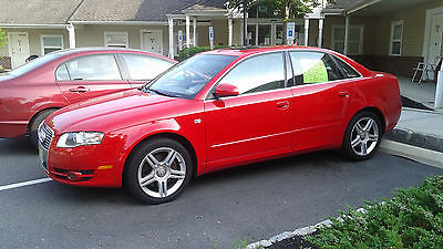 Audi : A4 Quattro Red Audi A4 Coupe with Sunroof