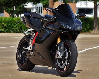 Ducati : Superbike DUCATI 1098S SUPERBKE!! BLACK W/LOW MILES(3K), NEW TIRES, AND UPGRADES!!