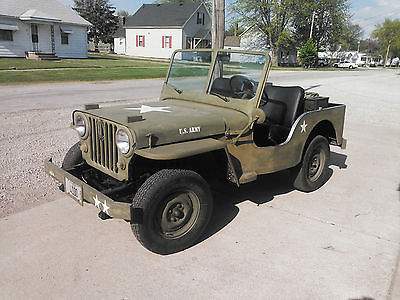 Willys 2 door 1957 willys jeep 2 wd civilian 2.5 s 10 motor automatic parade military