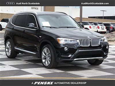 BMW : X3 TECHNOLOGY DRIVERS ASSIST PACKAGE low miles awd navigation blind spot bluetooth camera black leather financing
