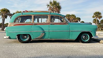 Chevrolet : Other tin woodie 1953 chevrolet tin woodie wagon rat street resto rod