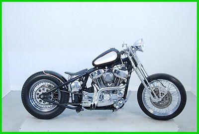 Harley-Davidson : Other 1988 harley davidson hugger xl 883 black white stock p 13052