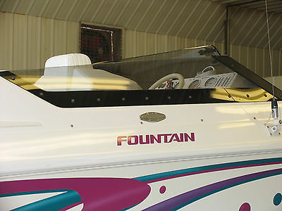 1996 Fountain Fever Speed Boat with trailer