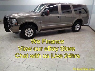 Ford : Excursion Limited 4x4 Diesel 04 excursion 4 x 4 diesel 3 rd row heated seats tv dvd we finance 2 texas owner