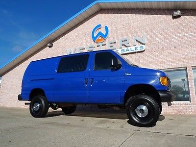 Ford : E-Series Van Quigley 2005 ford e 250 quigley 4 x 4 cargo van 4 wd