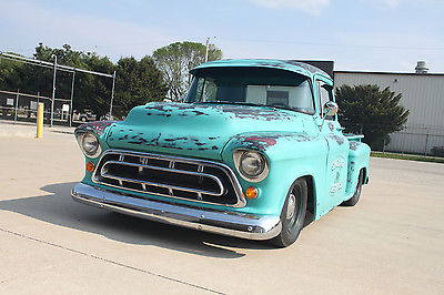 Chevrolet : Other Pickups Chrome 1957 chevy pick up short bed