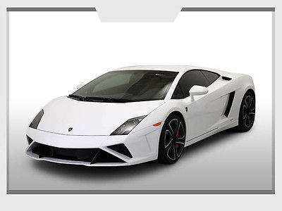 Lamborghini : Gallardo 2dr Cpe LP560-4 Coupe LIKE NEW ONE OWNER WHITE OVER BLACK