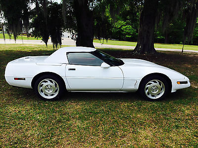 Chevrolet : Corvette CLEAN CARFAX AND AUTOCHECK 1996 chevrolet corvette base convertible clean carfax southern car 75 k